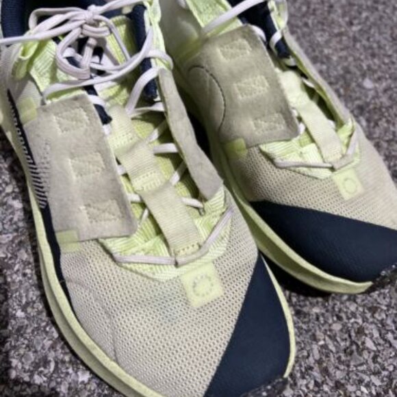 Nike Crater Impact Lime Ice-White-Navy Shoes Sz 6.5Y DB3551-310 Pre-owned - Picture 5 of 12